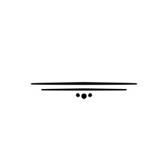 hand drawn text dividers design elements