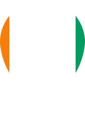 Ivory Coast Flag In Pin