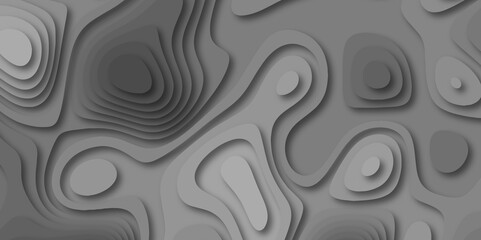 Abstract luxury multicolor modern 3d papercut background. Minimal abstract vector wave carve diamond topography line circle creative topography map circle and wave line smooth multilayer pattern.