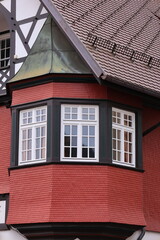 Blick in die Altstadt von Alpirsbach im Schwarzwald