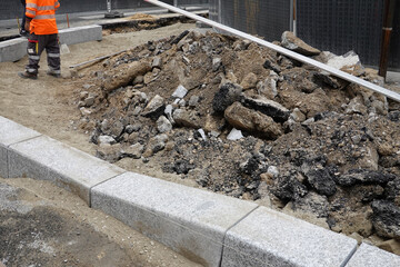 Travaux de réfection de la chaussée et des trottoirs