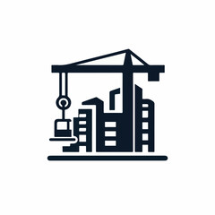 crane logo illustration