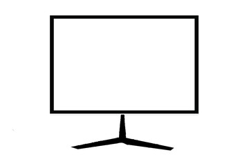 desktop, computer, monitor, digital device, digital, logo