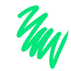 Hand-drawn scribbles