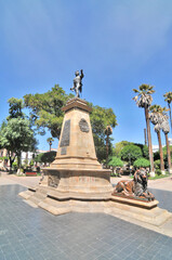 Obraz premium Plaza 25 de Mayo in Sucre, Bolivia