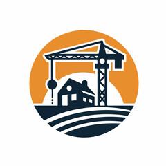crane logo illustration