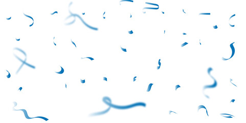 Confetti abstract seamless background template design. Blue ribbon luxury greeting 
confetti pattern.