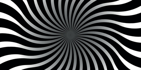 Sunlight retro wide horizontal background. Red color burst background. Fantasy Vector illustration