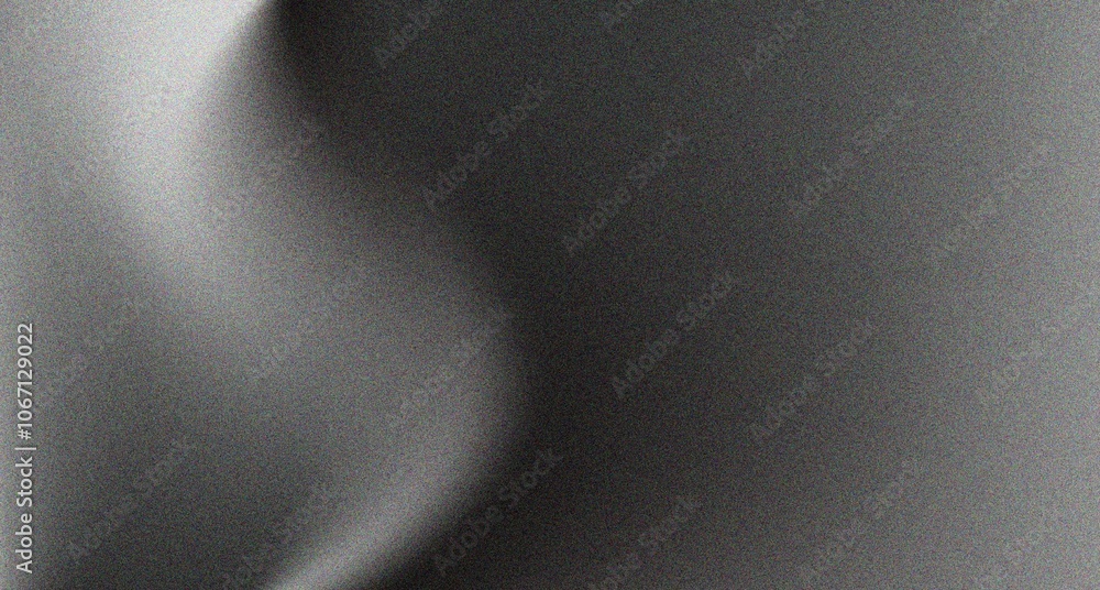 Wall mural silver black grey grainy color gradient background abstract noise texture effect background