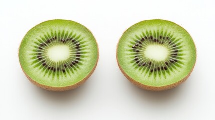 Fototapeta premium Fresh Kiwi Fruit Slices Healthy Food Vitamin C