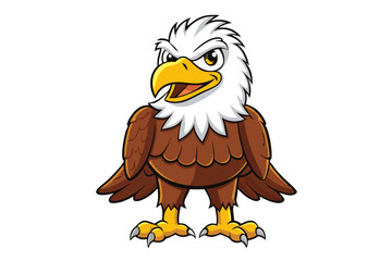 Naklejka premium Eagle cartoon vector