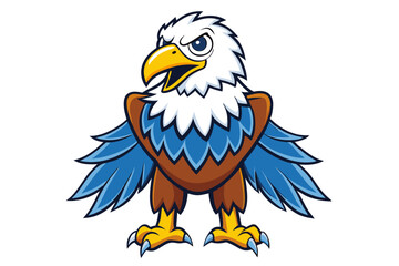 Eagle cartoon vector