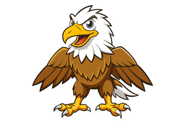 Eagle cartoon vector