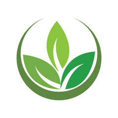 Eco Tree Leaf Logo Template icon