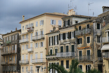 Charming Narrow Streets and Historical Old Town Buildings on a Greek Island: Full of Character and Timeless Beauty