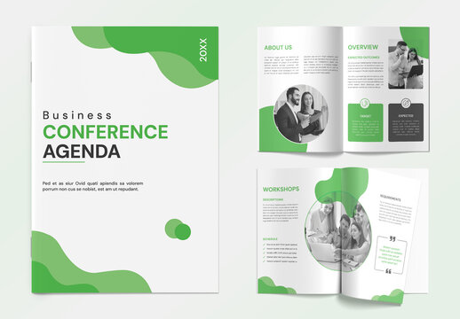 Conference Agenda Layout