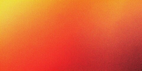 Abstract orange gradient background, grainy noise texture gradient