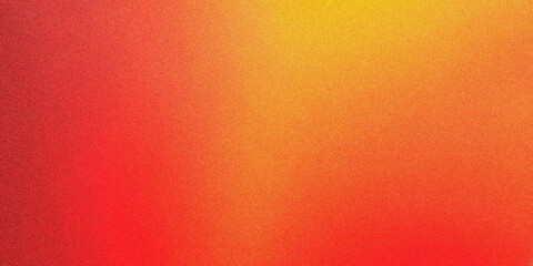 Abstract orange gradient background, grainy noise texture gradient
