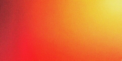 Abstract orange gradient background, grainy noise texture gradient