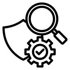 Analysis Outline Icon