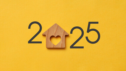 Buying a house in the new year 2025.