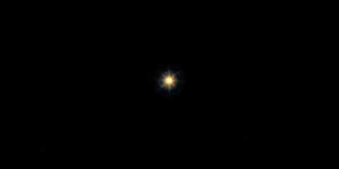 Celestial body with darkened surroundings, night sky, infinite, void