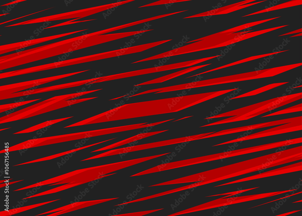 Poster abstract background with seamless rough slash lines pattern