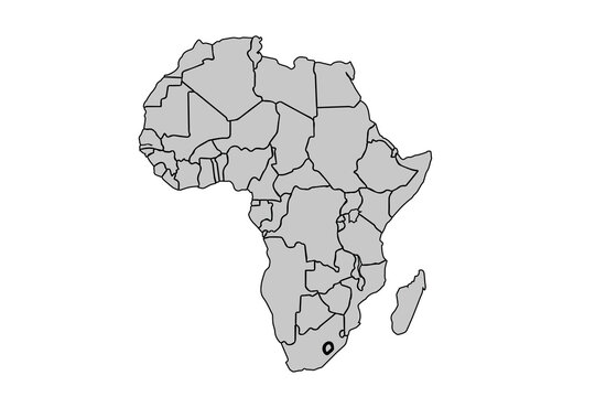 recommend clip art: Map of Africa for website layouts,background,education, precise,customizable,Travel worldwide,map silhouette backdrop,earth geography, political,reports.Vector illustration map.