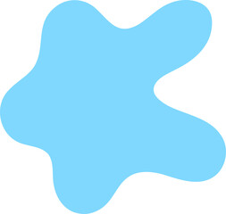 Splashing water drop for decorating Songkran festival