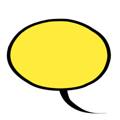 Speech bubble illustration
