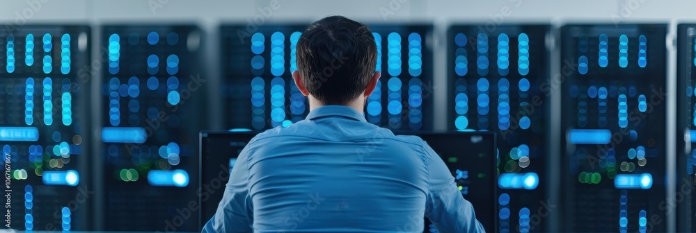 Poster it professional monitoring data servers in a technology center