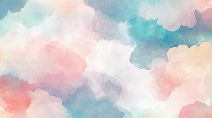 Soft pastel abstract background with flowing colors.