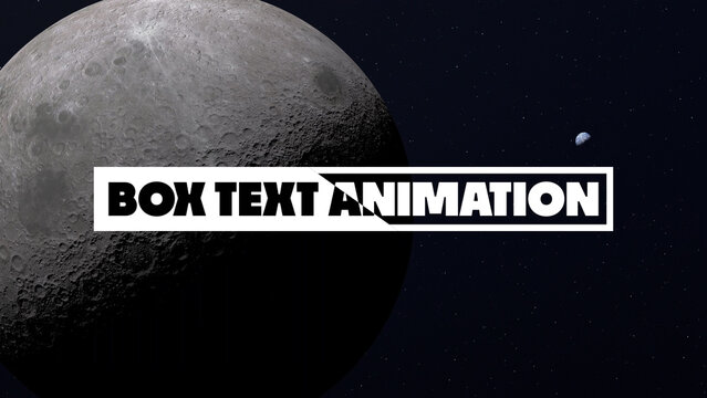 Box Text Animation | Versatile and Clean Text Templates for Fitness Content
