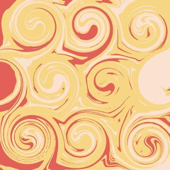 LIQUID MIXED COLORS ABSTRACT Background, corner border