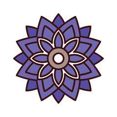 mandala art vector illustration 