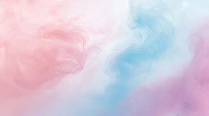 Soft pastel fabric in pink and blue waves.
