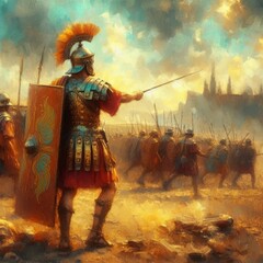 Warrior of the Roman Legion