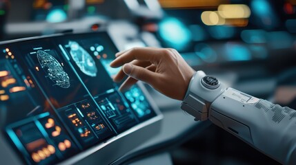 Advanced Robot Operator Controlling Complex Machinery