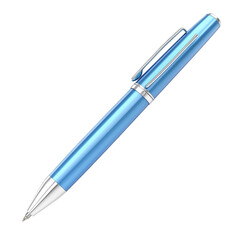 Blue Pen Isolated