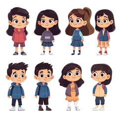 Cartoon Children Illustration