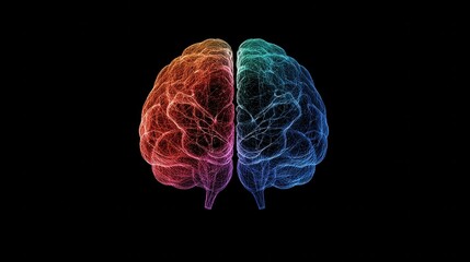 Explore the intricacies of the human brain understanding left and right hemisphere functions through visual representation