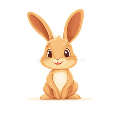Obraz premium Cute Cartoon Bunny