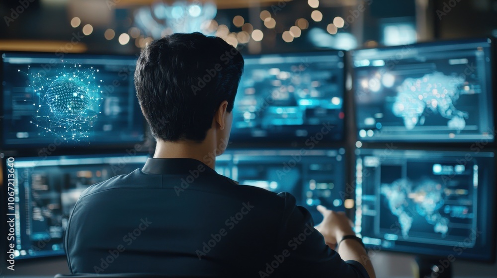 Aufkleber ai-driven virtual workspace with social media integration