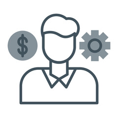 Entrepreneur Icon Design
