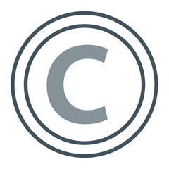 Copyright Icon Design