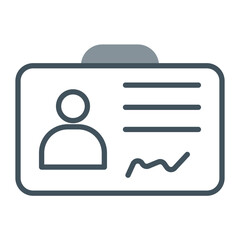 License To Work Icon Design