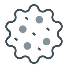 Cookie Vector Icon Design