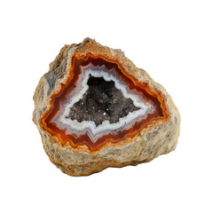 Agate Geode with Crystal Interior