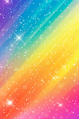 A colorful background with stars on it.