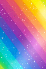 A colorful background with stars on it.